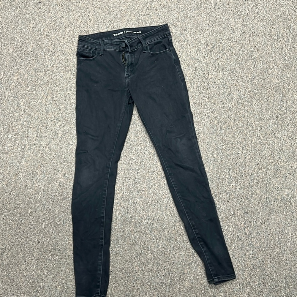 Old Navy black Rockstar skinny Jeans